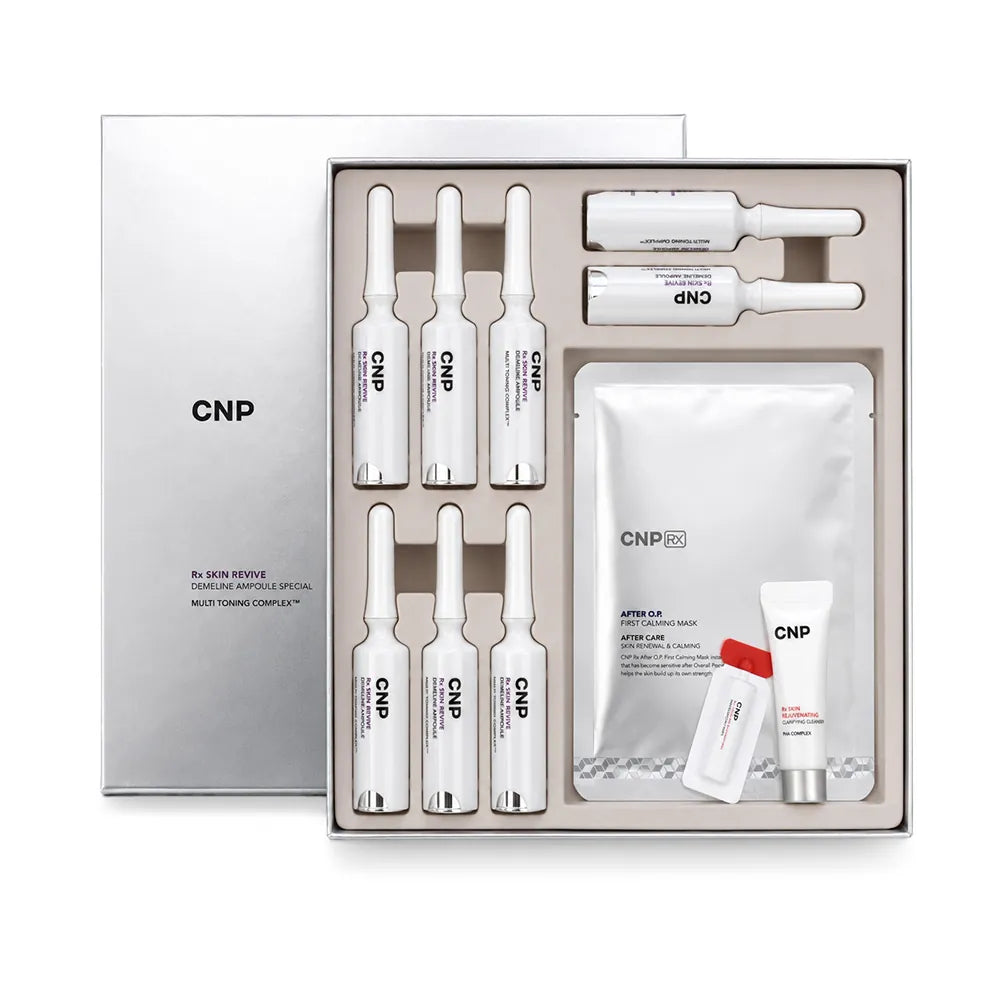 CNP Rx De-Melanin Brightening Ampoule Set (8 x 5ml)