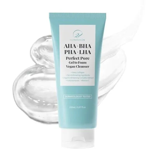O21 Avapara Perfect Pore Gel-to-Foam Vegan Cleanser 150g