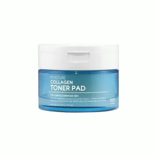 Tenzero Moisture Collagen Toner Pads – 70 Count K-Beauty Pads