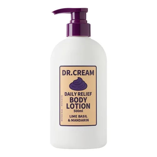 Dr.Cream Daily Relief Body Lotion, Lime Basil & Mandarin 500ml