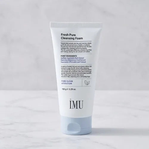 IAMU Fresh Pure Cleansing Foam 150g - Amino Acid Gentle Face Wash