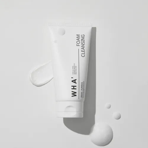 Wha'yunsul Essential Foam Cleanser 150g — gentle botanical face wash