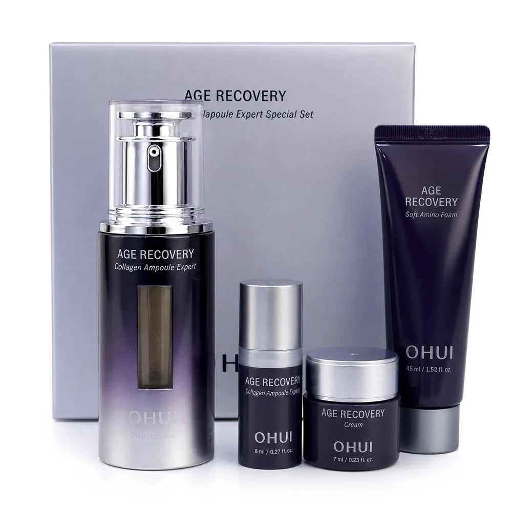 OHUI Age Recovery Collagen Ampoule Expert Special Set (50ml+8ml)