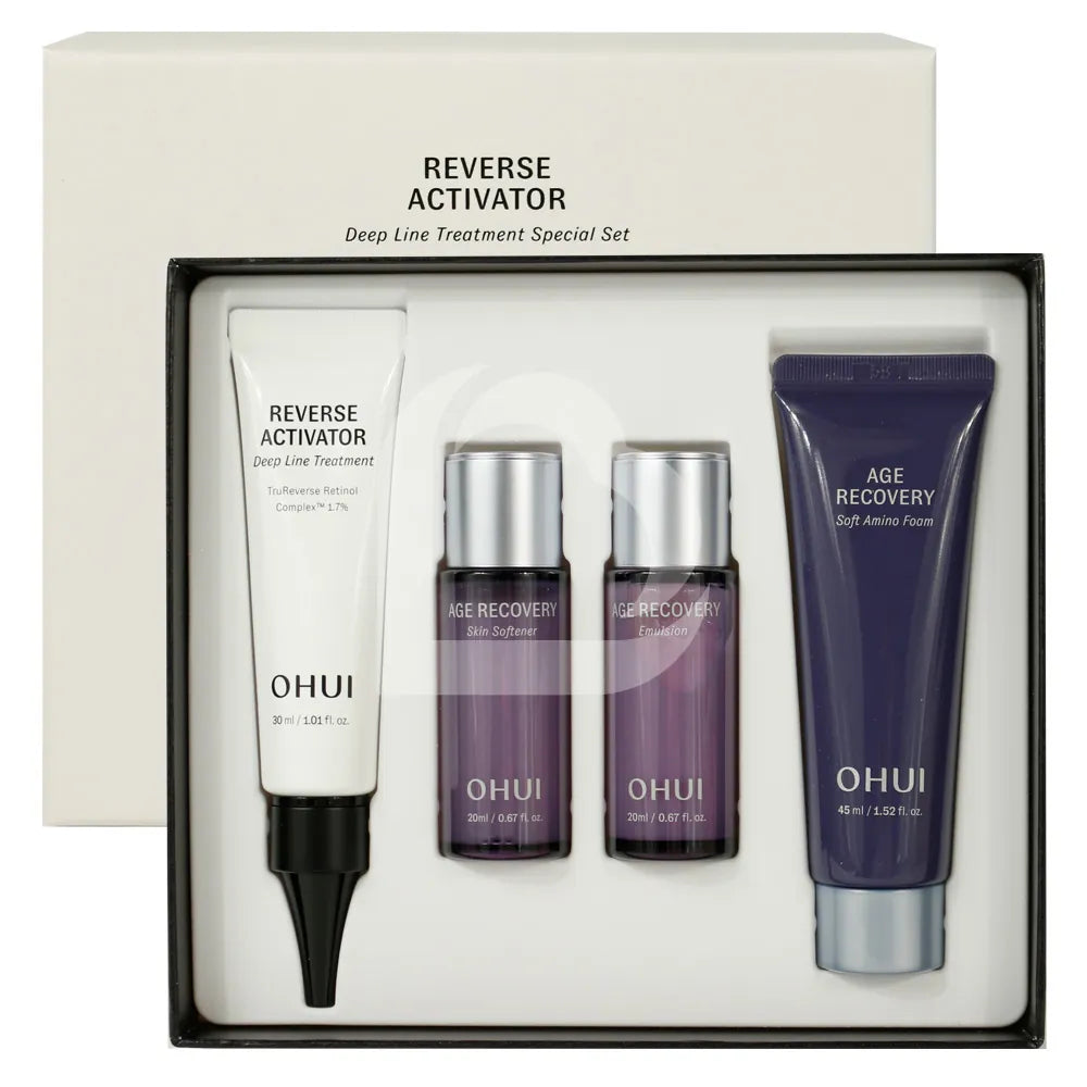 OHUI Reverse Activator Deep Line Treatment Special Set 30ml