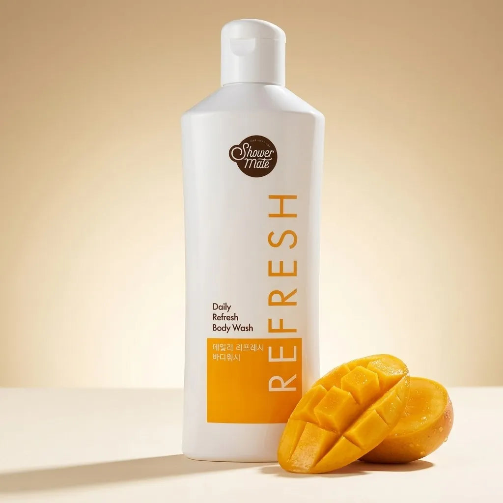 AEKYUNG Shower Mate Daily Refresh Mango Body Wash 180ml