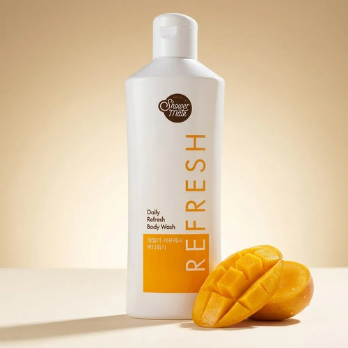AEKYUNG Shower Mate Daily Refresh Mango Body Wash 180ml
