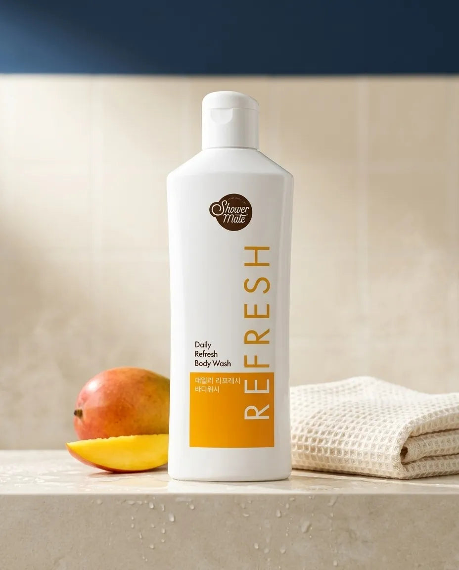 Lifestyle - AEKYUNG Shower Mate Daily Refresh Mango Body Wash 180ml