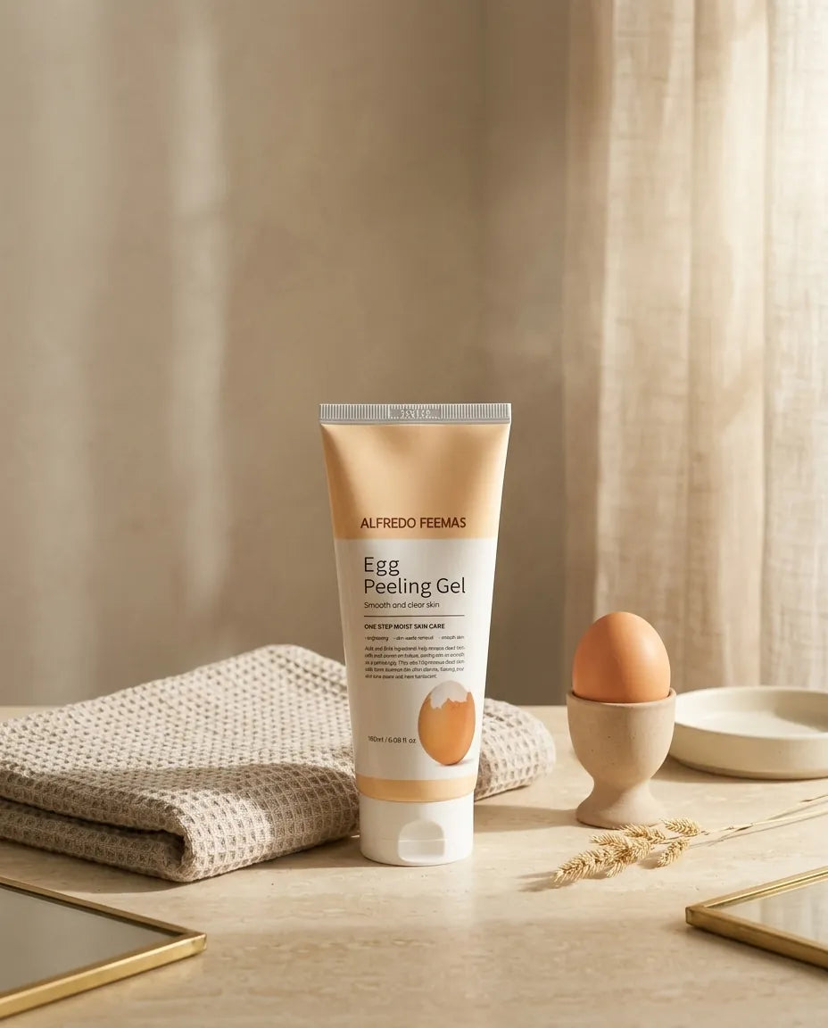 Lifestyle - Alfredo Whimas Egg Peeling Gel 180ml - Gentle Face Exfoliator
