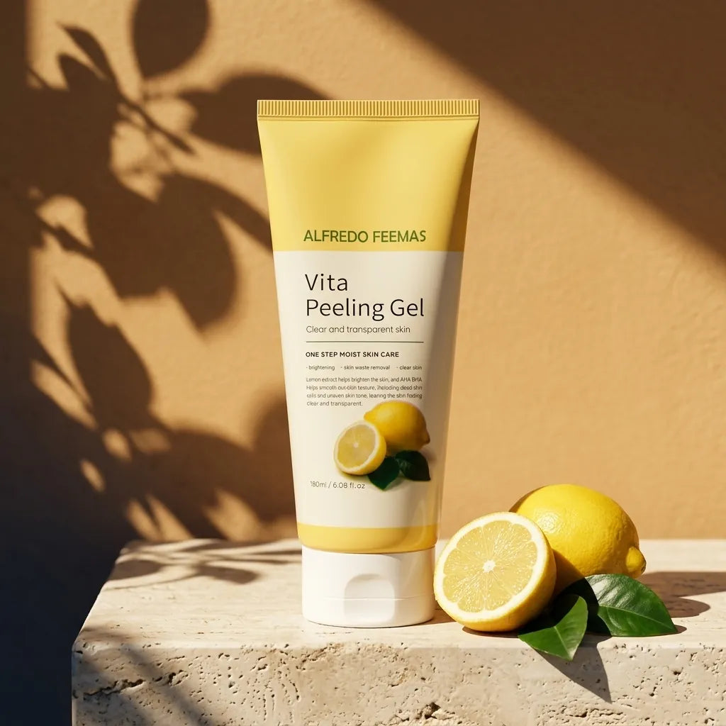 Alfredo Whimas Vitamin Peeling Gel 180ml - K-Beauty Exfoliator