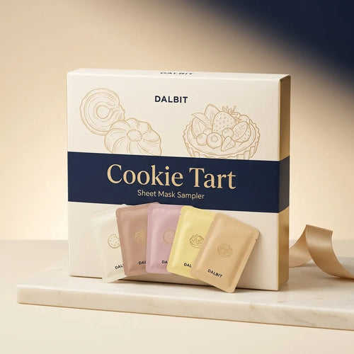 Cookie Tart Dessert-Themed Korean Sheet Mask Sampler Set