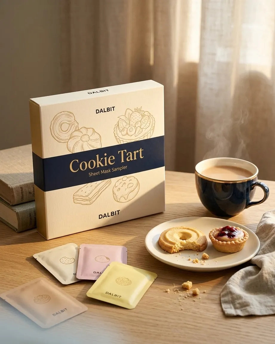 Lifestyle - Cookie Tart Dessert-Themed Korean Sheet Mask Sampler Set