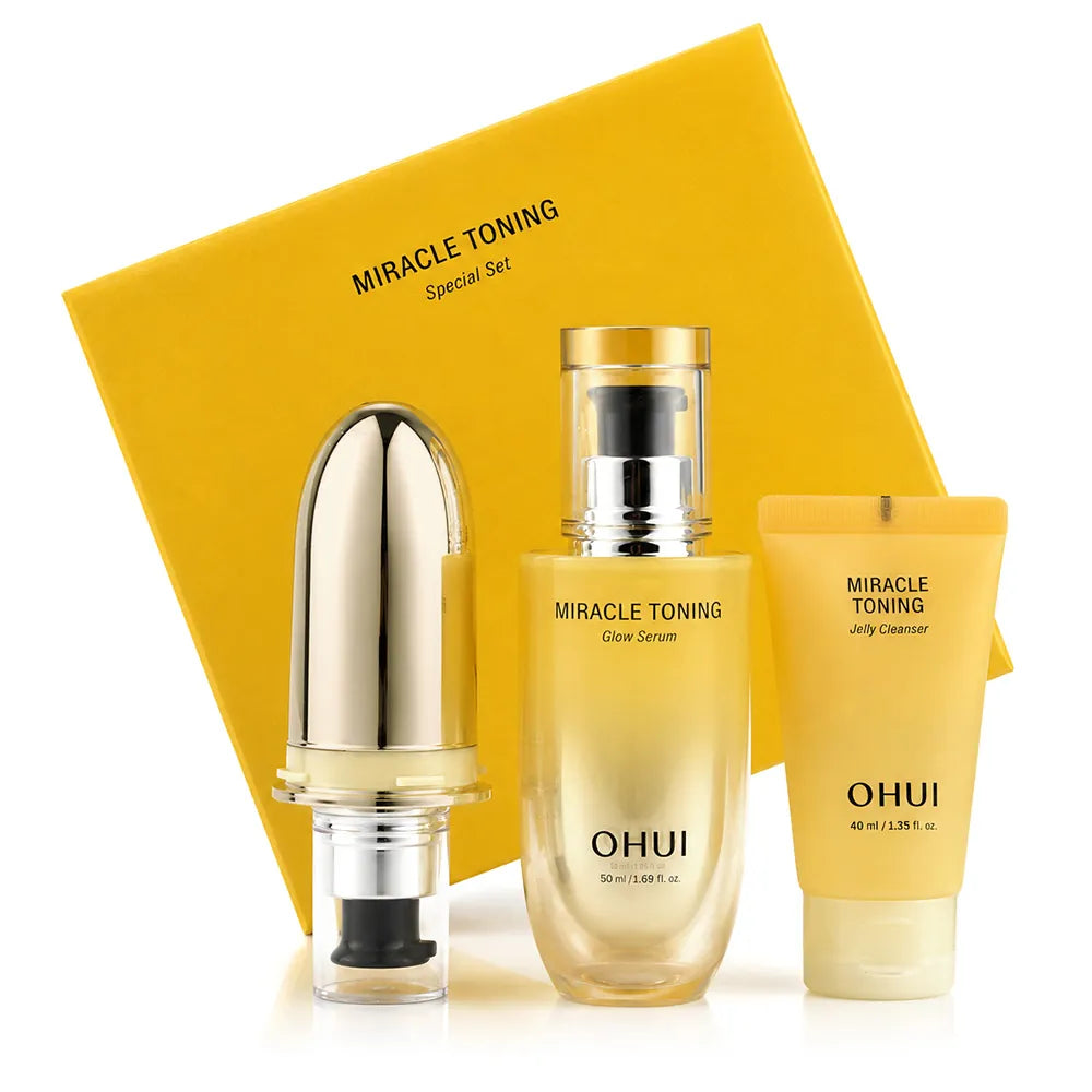 OHUI Miracle Toning Glow Serum Special Set (Main + Refill)