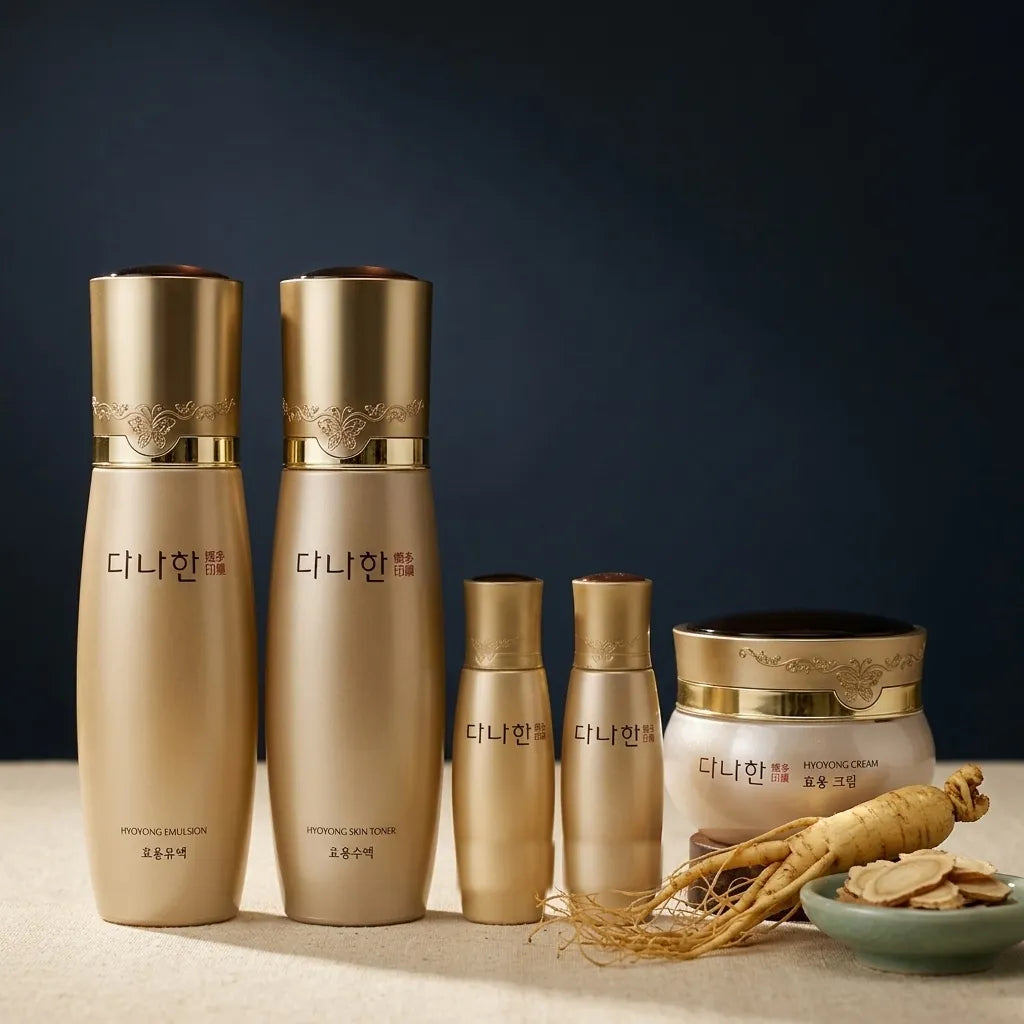 Danahan Ginseng Repair 3-Piece Skincare Set - Korean K-Beauty Trio