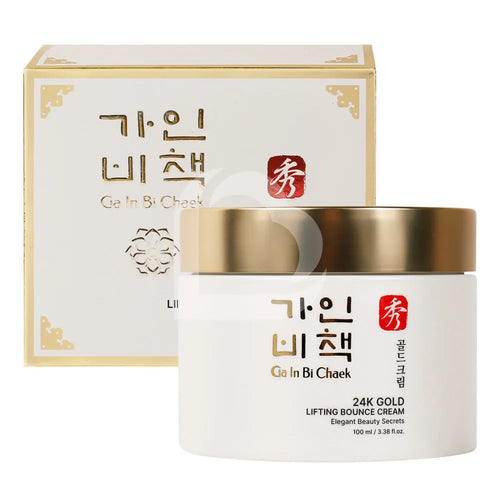 24K Gold Lifting Bounce Cream 100ml - Firming K-Beauty Moisturizer