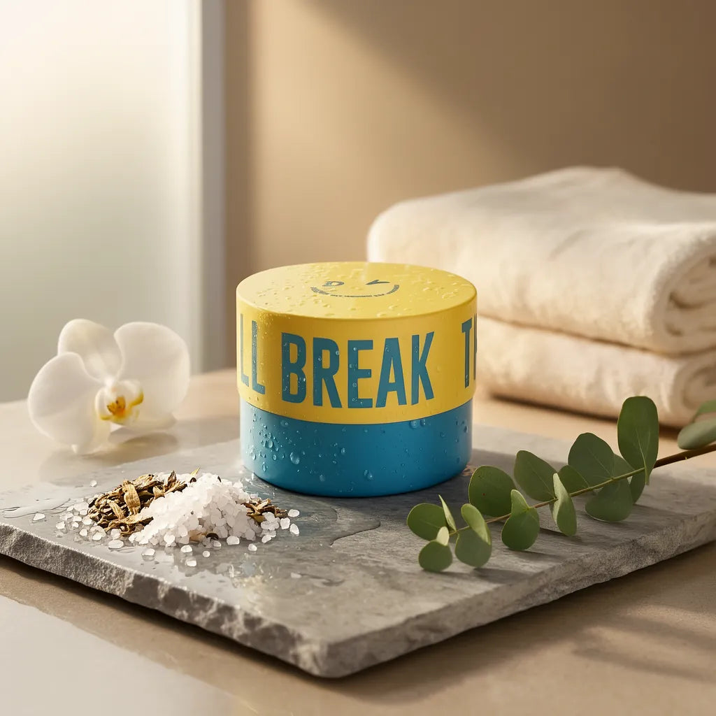 Deardoor Break Body Scrub 300ml - Korean Exfoliating Body Wash