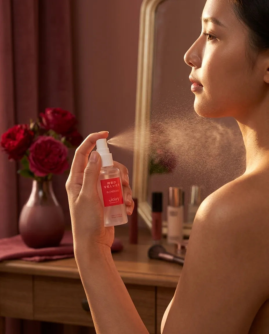 Lifestyle - Dewy Professional Blendique Red Velvet Hair & Body Essence Mist 60ml