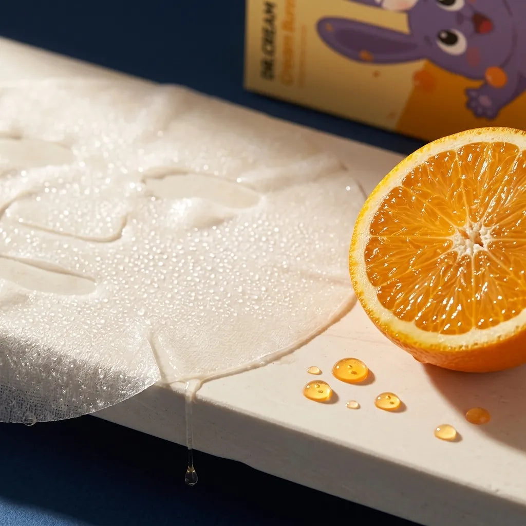 Detail - Dr.Cream x Cream Bunny Vitamin C Brightening Sheet Mask (10 Pack)