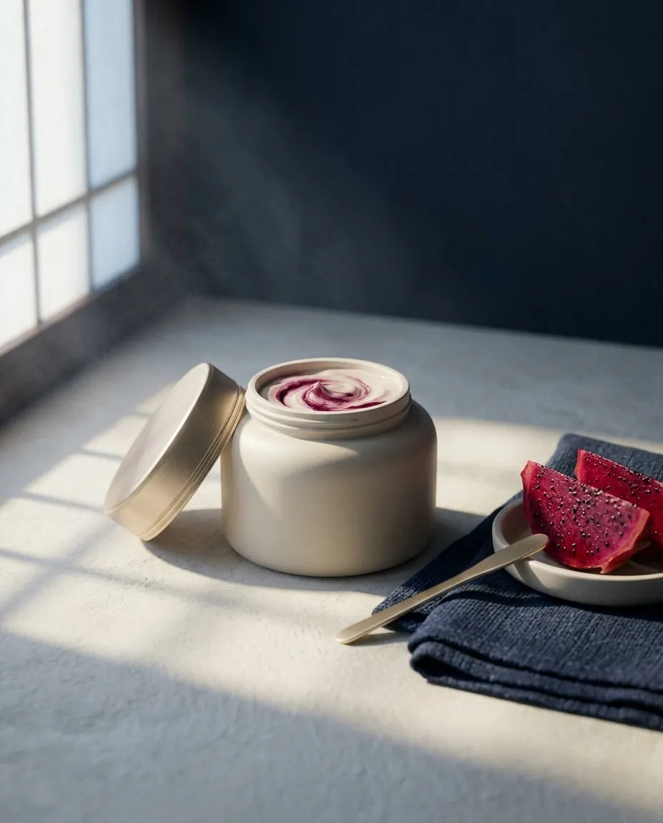 Lifestyle - Dragon Fruit Vitamin C Brightening Cream - K-Beauty Moisturizer
