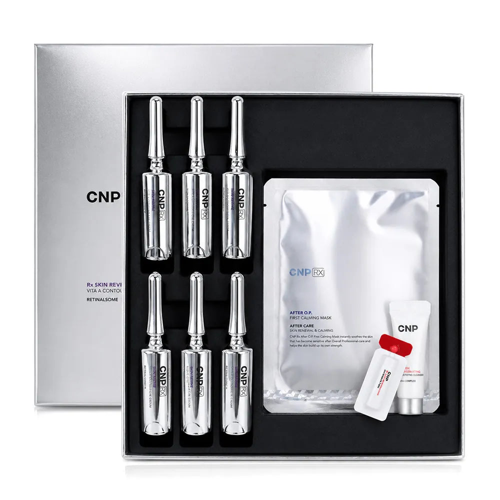 CNP RX Vita-A Contour Eye Cream Set (5ml x 6) K-Beauty Retinol
