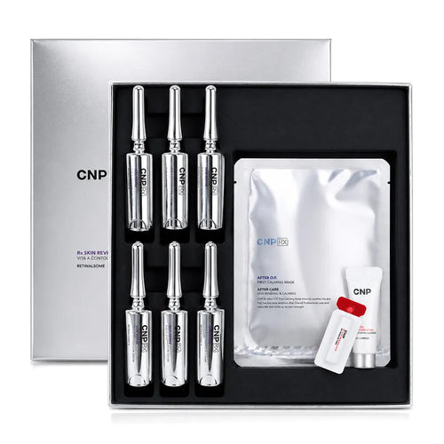 CNP RX Vita-A Contour Eye Cream Set (5ml x 6) K-Beauty Retinol