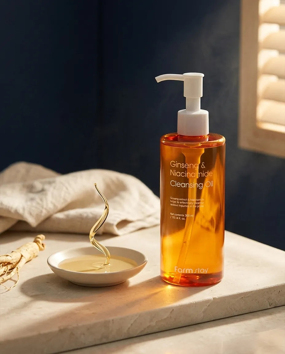 Lifestyle - Farm Stay Ginseng & Niacinamide Cleansing Oil 300ml
