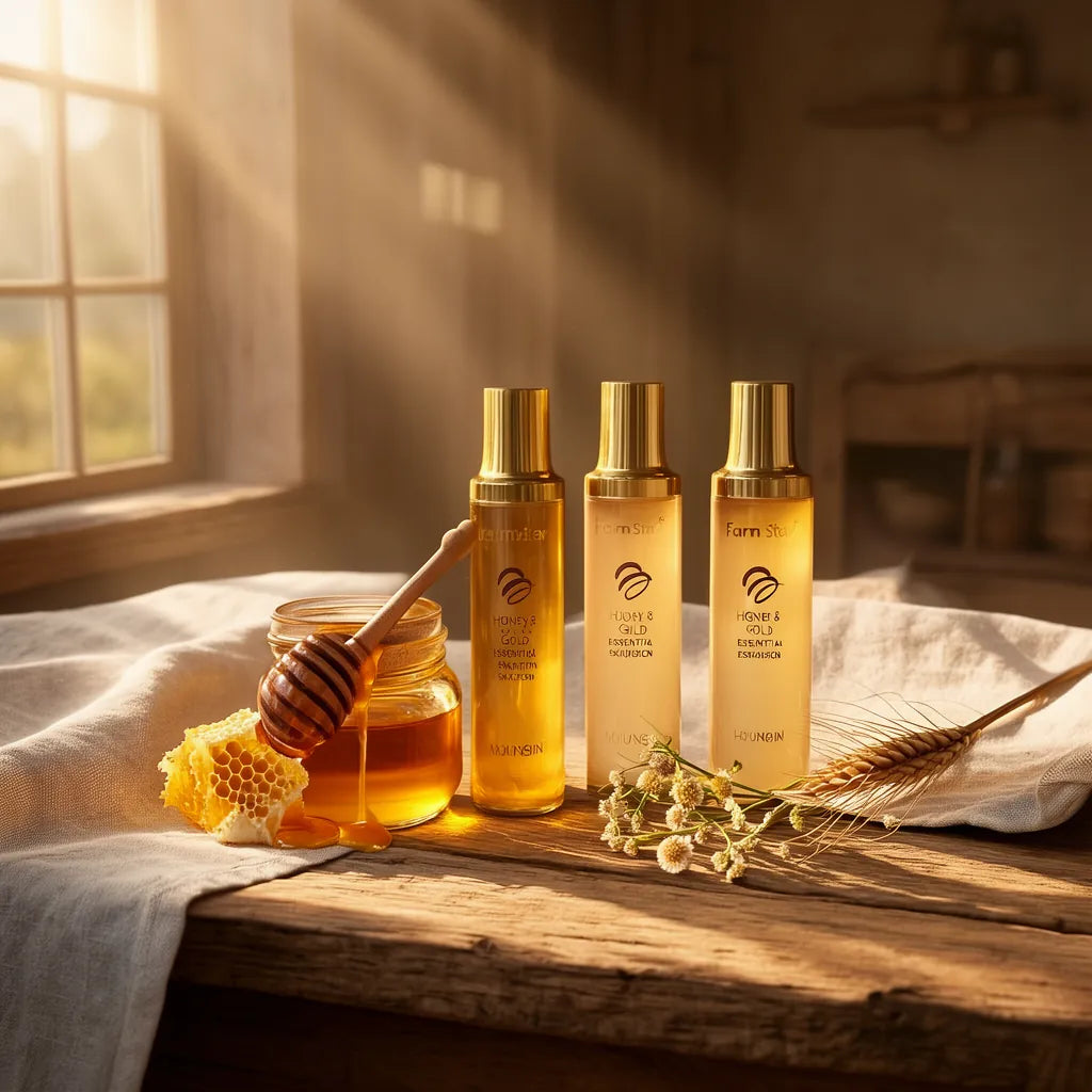 Farm Stay Honey & Gold Essential Skincare 3-Piece Set