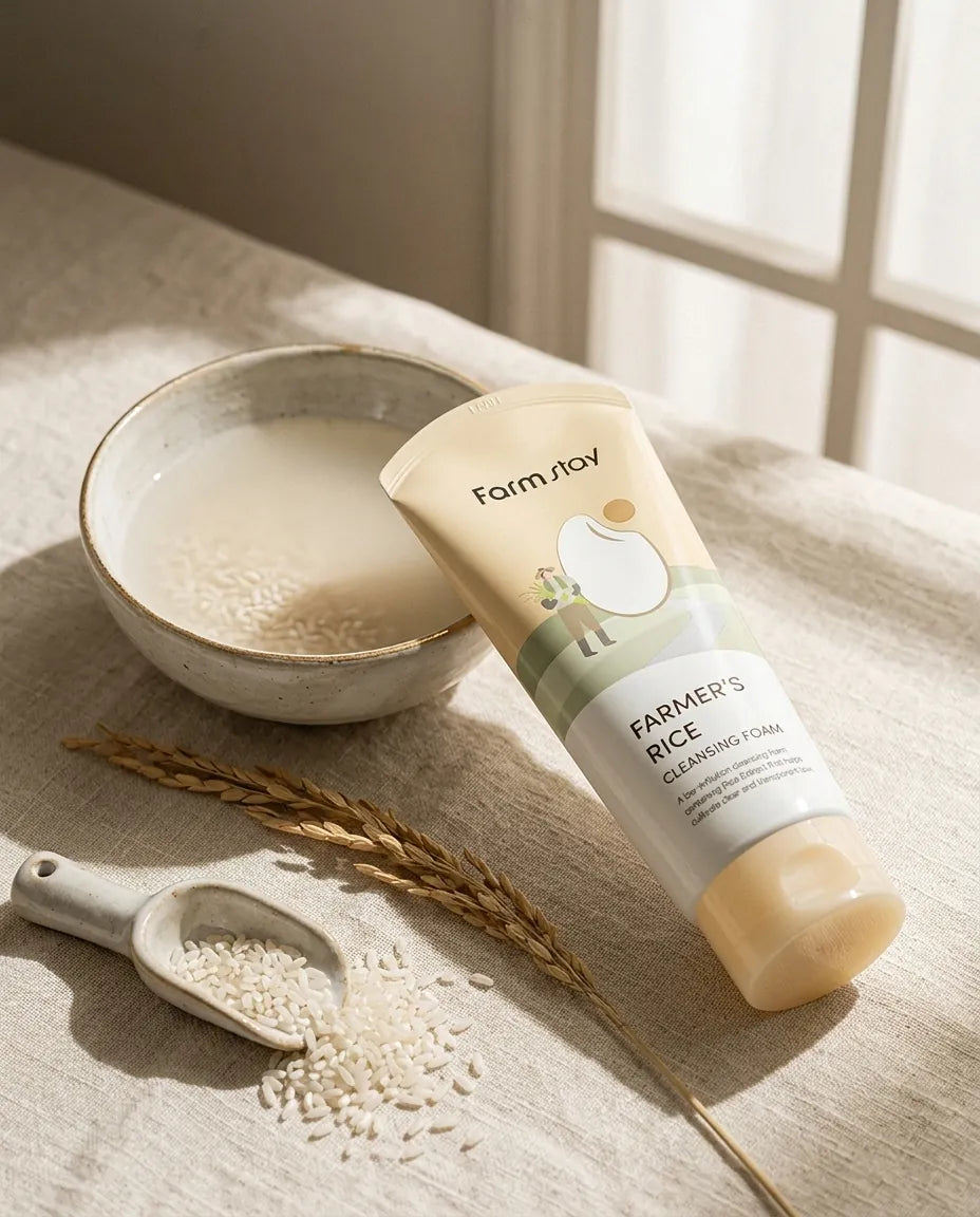 Lifestyle - Farmstay Farmer's Rice Cleansing Foam 180ml