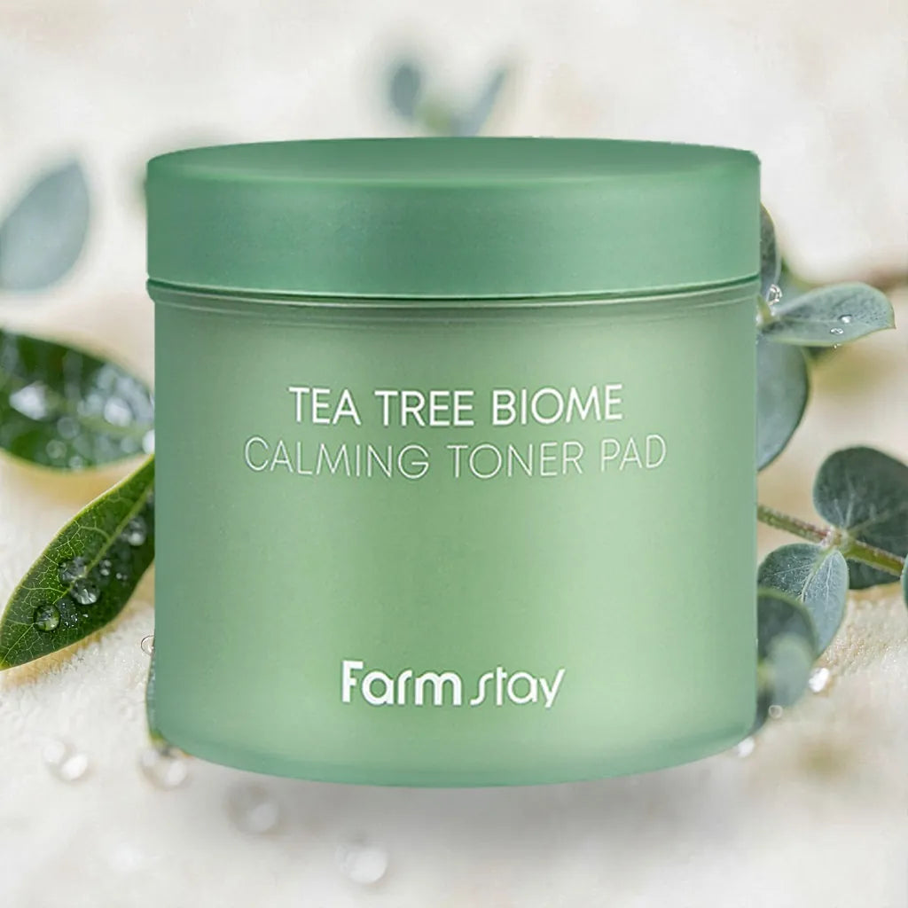 Detail - Farmstay Tea Tree Biome Calming Toner Pad 140ml (70 Pads)