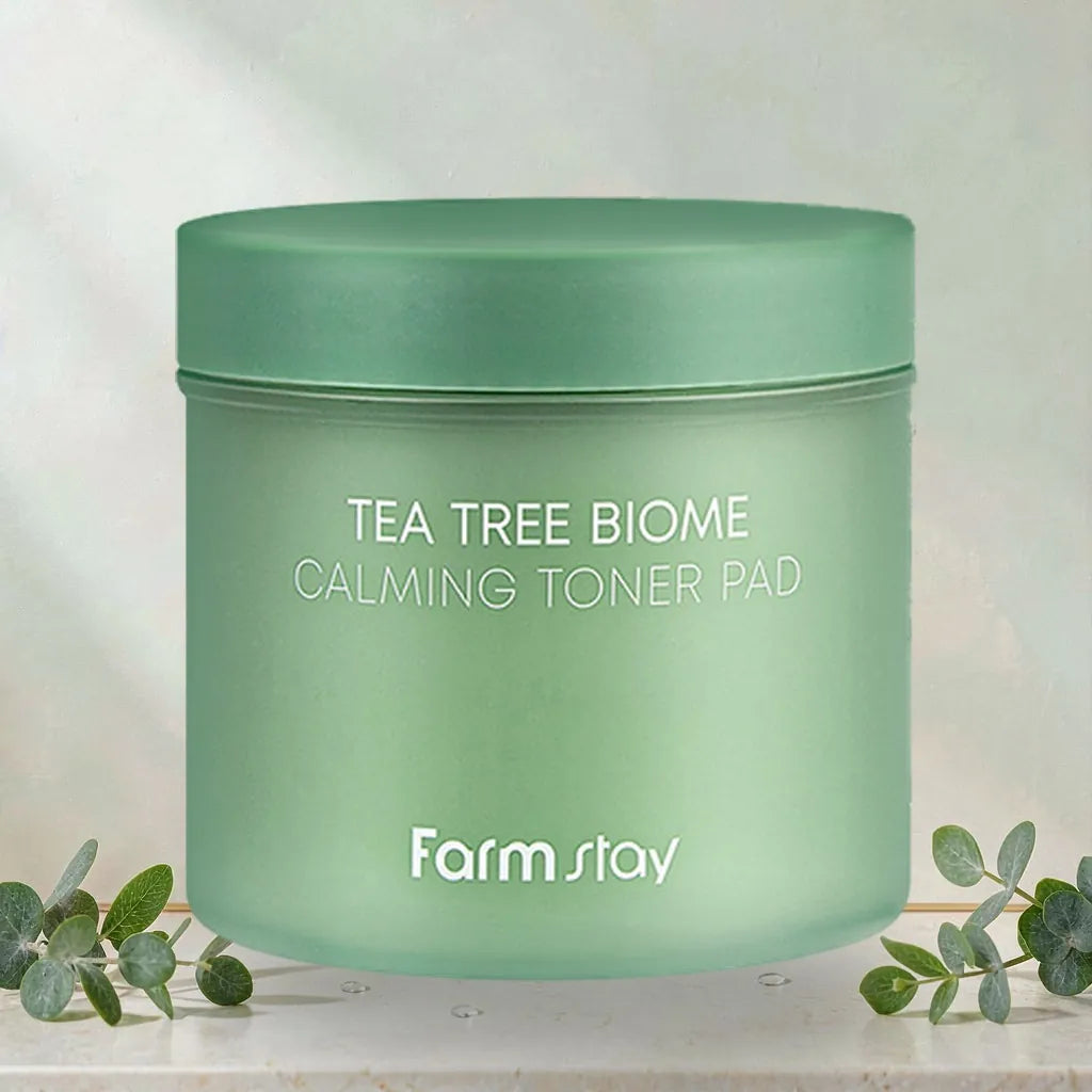 Farmstay Tea Tree Biome Calming Toner Pad 140ml (70 Pads)
