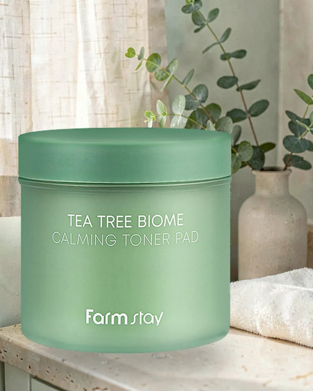 Lifestyle - Farmstay Tea Tree Biome Calming Toner Pad 140ml (70 Pads)