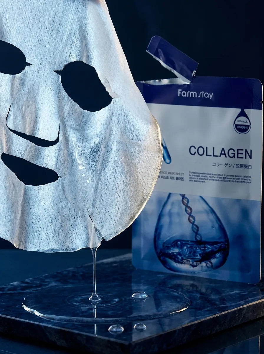 Detail - Farmstay Visible Difference Collagen Sheet Mask (10-Pack)