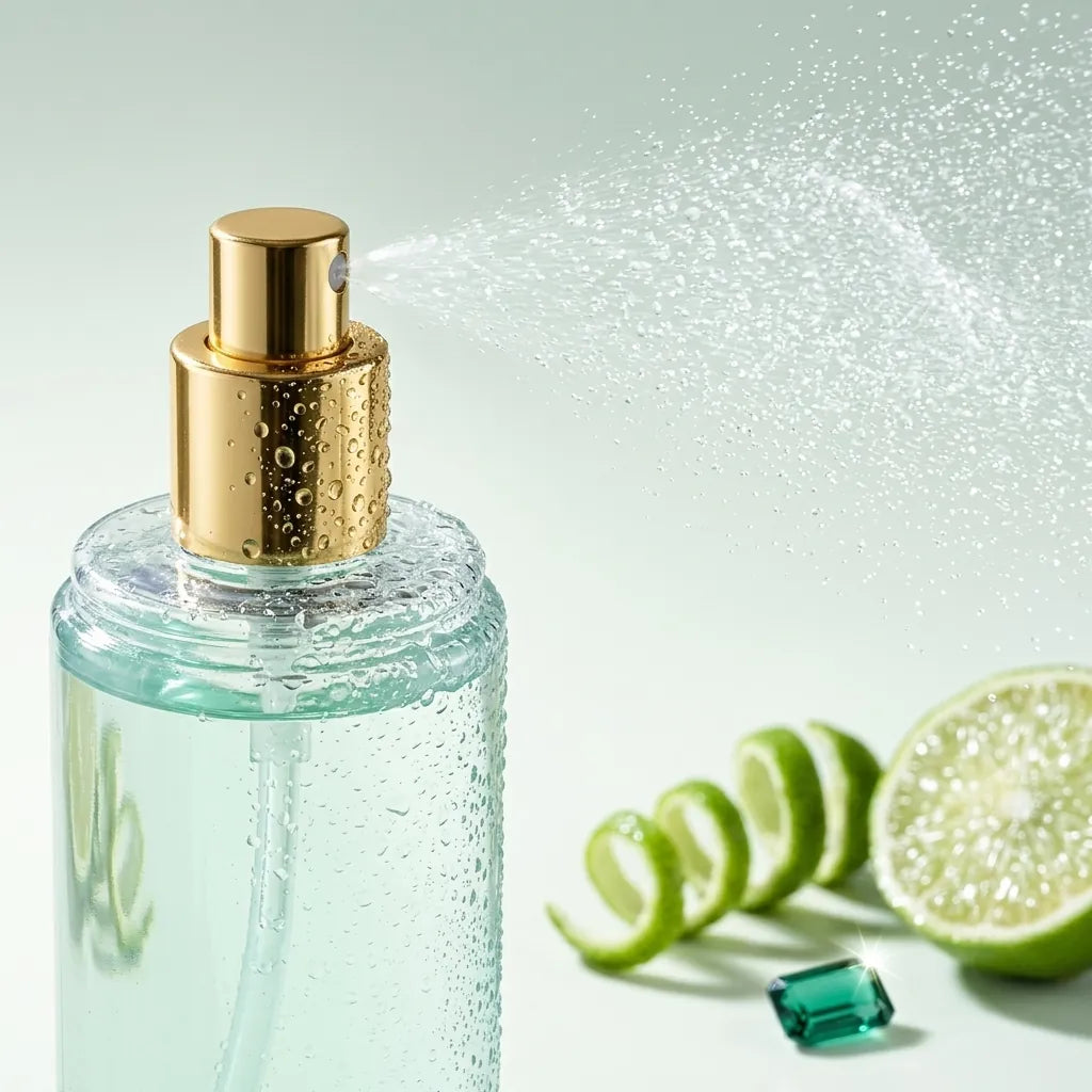 Detail - Food a Holic Twinkle Shimmer Hair & Body Mist 250ml - Lime Emerald