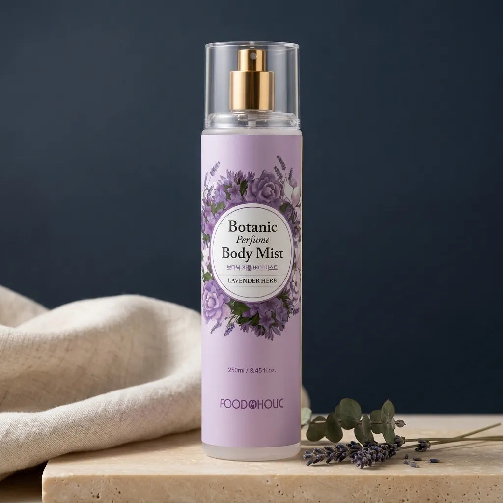 Foodaholic Botanic Perfume Body Mist - Lavender Herb 250ml