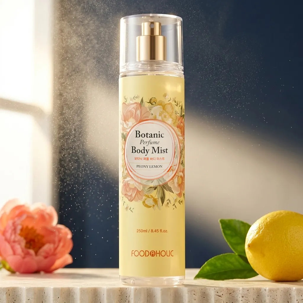 Foodaholic Botanic Perfume Body Mist – Peony Lemon 250ml