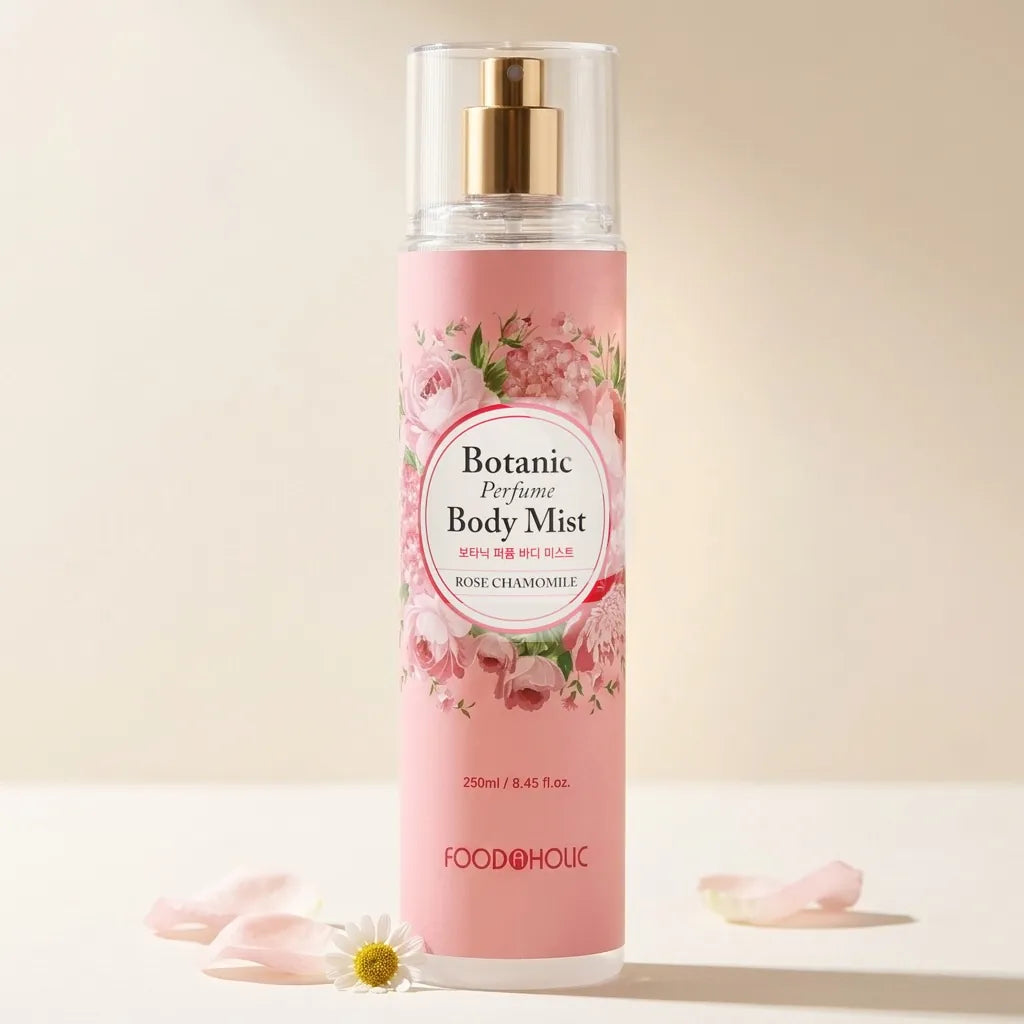 Foodaholic Botanic Perfume Body Mist - Rose Chamomile 250ml
