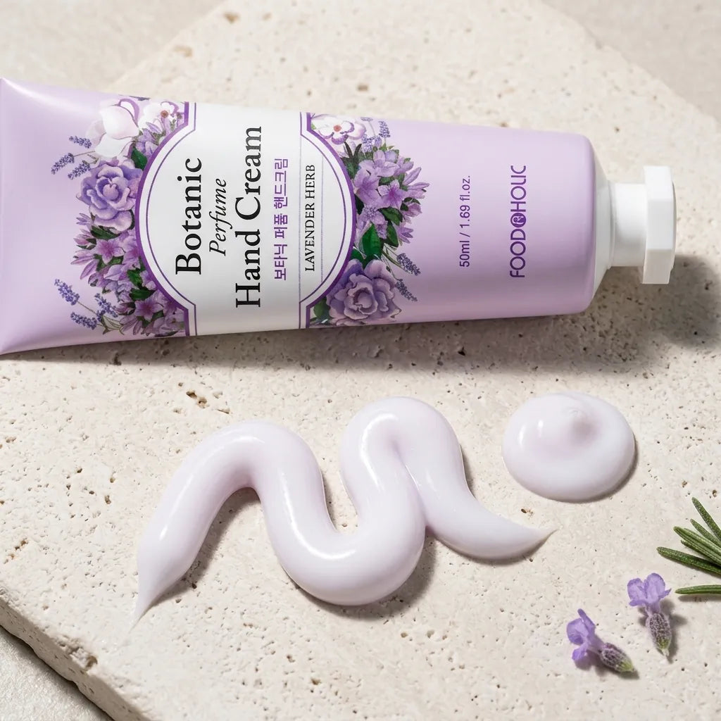 Detail - Foodaholic Botanic Perfume Hand Cream - Lavender Herb 50ml