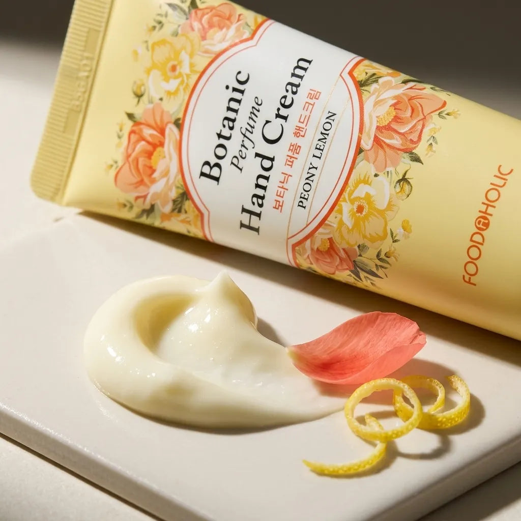 Detail - Foodaholic Botanic Perfume Hand Cream - Peony Lemon 50ml
