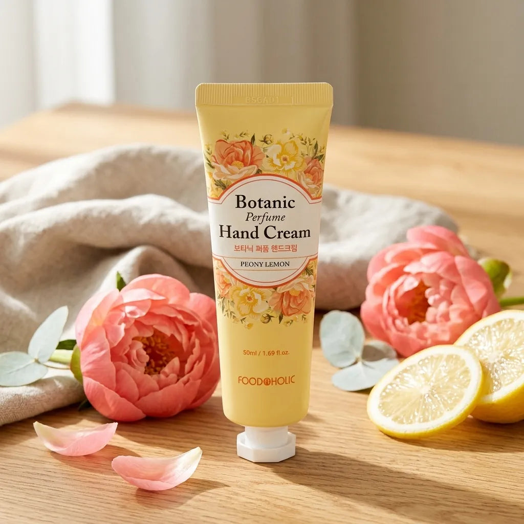 Foodaholic Botanic Perfume Hand Cream - Peony Lemon 50ml