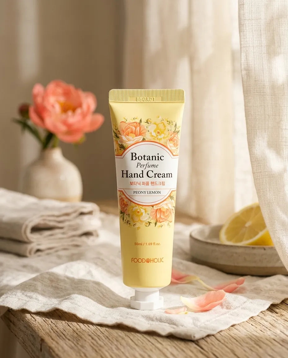 Lifestyle - Foodaholic Botanic Perfume Hand Cream - Peony Lemon 50ml