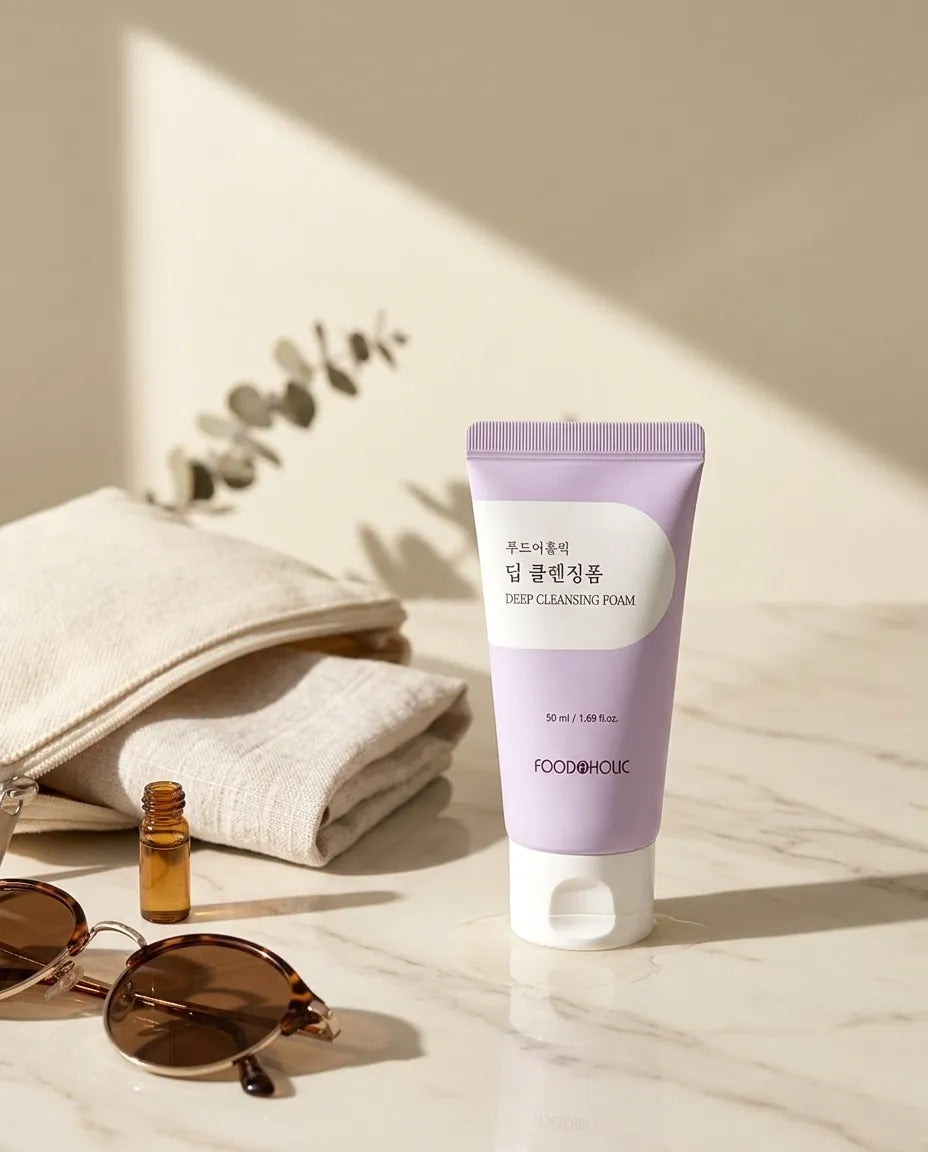 Lifestyle - Foodaholic Deep Cleansing Foam - Travel Size 50ml K-Beauty Cleanser