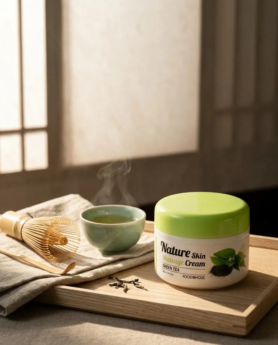 Lifestyle - Foodaholic Nature Skin Green Tea Massage Cream 300ml