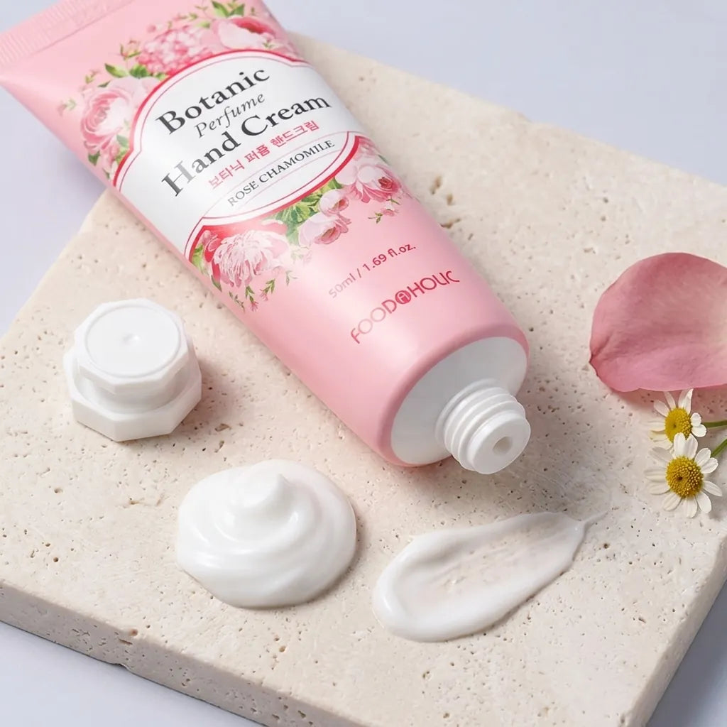 Detail - Foodaholic Rose Chamomile Perfume Hand Cream 50ml