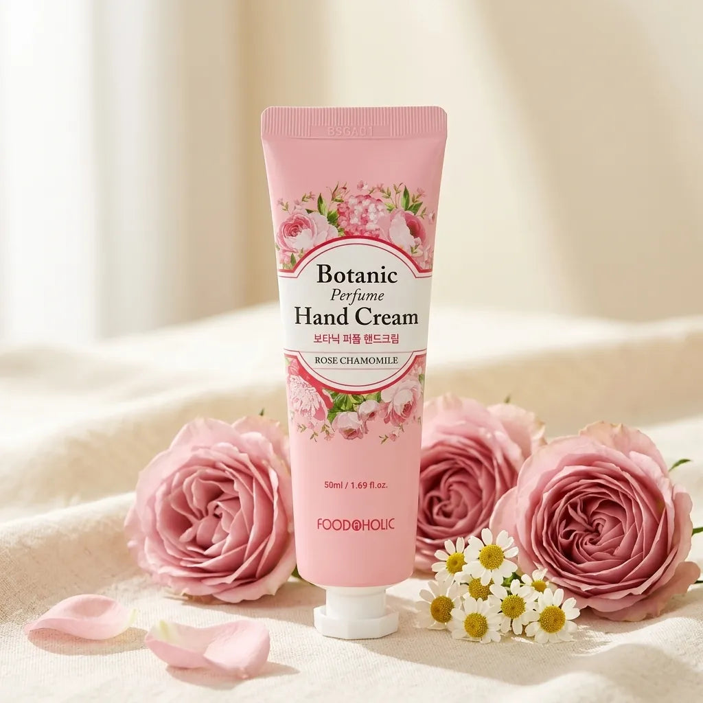 Foodaholic Rose Chamomile Perfume Hand Cream 50ml