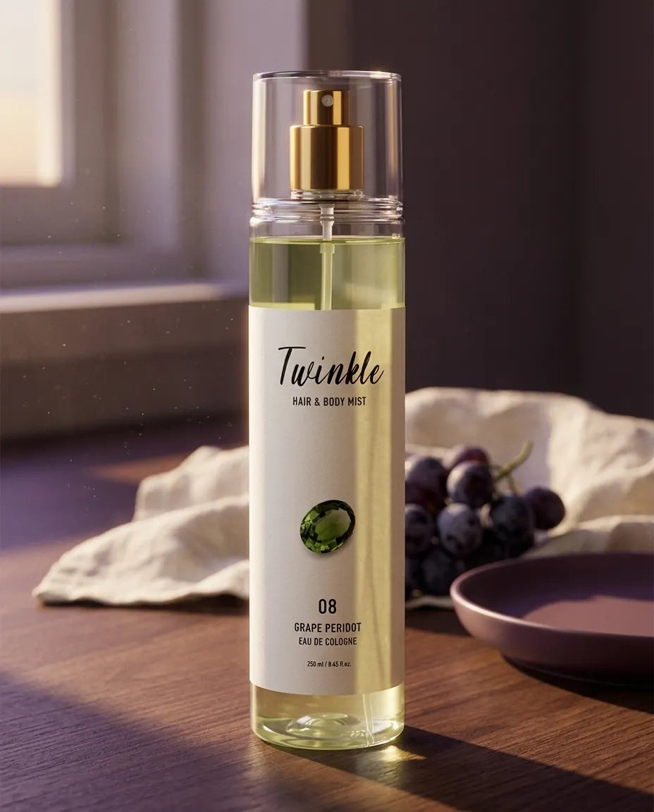 Lifestyle - Foodaholic Twinkle Hair & Body Mist 250ml - Grape Peridot