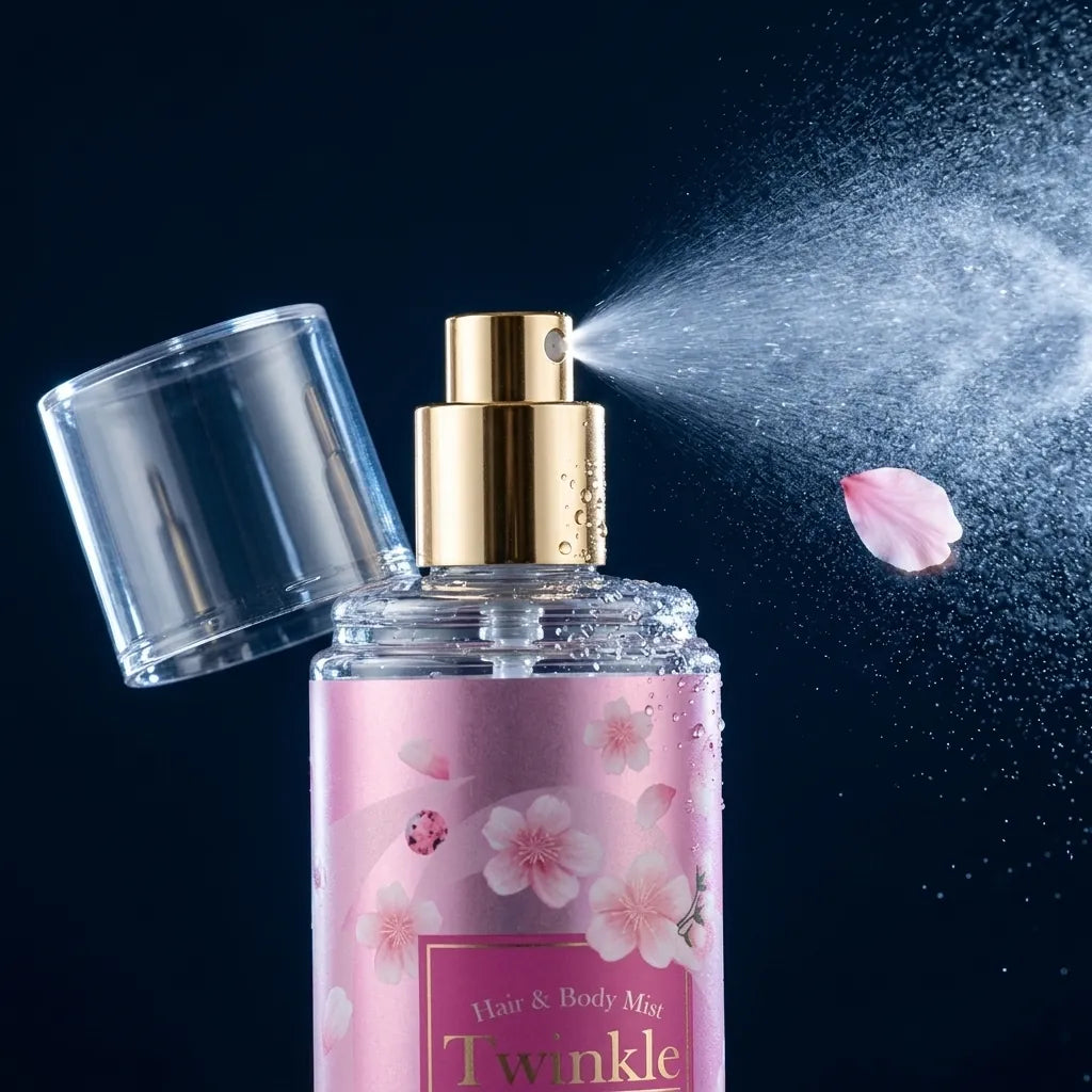 Detail - Foodaholic Twinkle Hair & Body Mist 250ml - Pink Sapphire Blossom