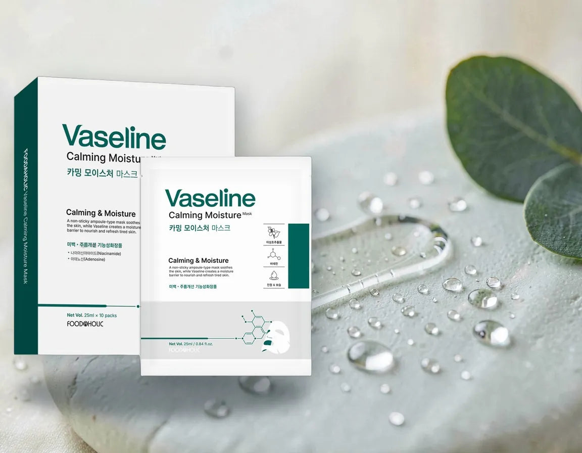 Detail - Foodaholic Vaseline Calming Moisture Sheet Mask 25ml (10 Pack)