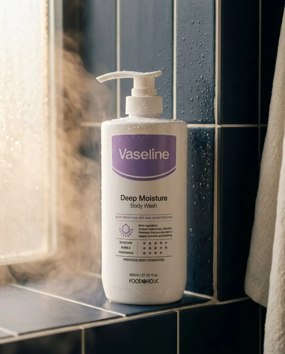 Lifestyle - Foodaholic Vaseline Deep Moisture Body Wash 800ml