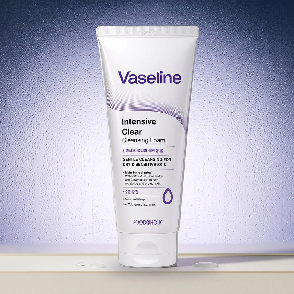 Foodaholic Vaseline Intensive Clear Cleansing Foam 150ml