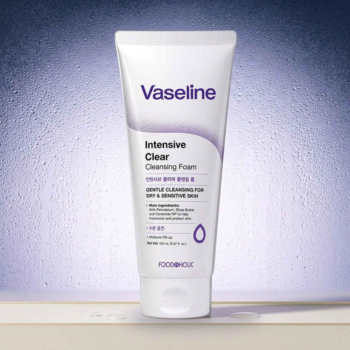 Foodaholic Vaseline Intensive Clear Cleansing Foam 150ml