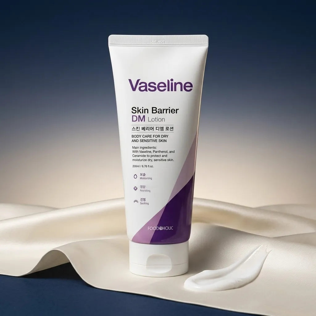 Foodaholic Vaseline Skin Barrier DM Lotion 200ml
